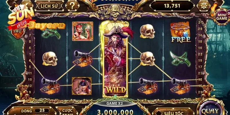 Review Game Nổ Hũ Pirate King Sunwin – Cách Săn Kho Báu Đại Dương Giao Diện Và Trải Nghiệm Chơi Mượt Mà Trên Sunwin